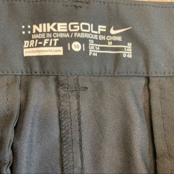 Nike golf black shorts size 10 - Picture 4 of 11